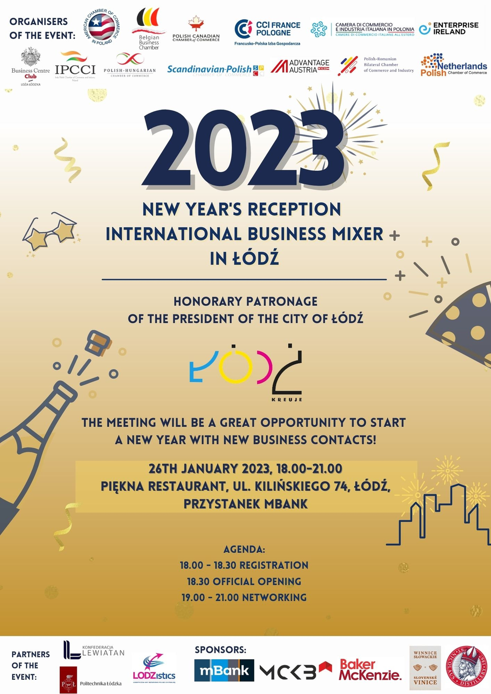 thumbnails NEW YEAR'S RECEPTION 2023_INTERNATIONAL BUSINESS MIXER LÓDZ